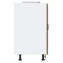 Mueble bajo para fregadero Kalmar roble marrón 60x46x81,5 cm de , Armarios de cocina - Ref: Foro24-853444, Precio: 79,42 €, D...