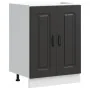 Mueble bajo para fregadero Kalmar negro 60x46x81,5 cm de , Armarios de cocina - Ref: Foro24-853438, Precio: 75,49 €, Descuent...