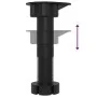 Mueble bajo para fregadero Kalmar negro 60x46x81,5 cm de , Armarios de cocina - Ref: Foro24-853438, Precio: 75,49 €, Descuent...