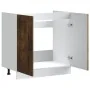 Mueble bajo para fregadero Kalmar roble ahumado 80x46x81,5 cm de , Armarios de cocina - Ref: Foro24-853452, Precio: 75,46 €, ...