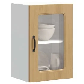 Armario pared cocina puerta de cristal Kalmar roble artesanal de , Armarios de cocina - Ref: Foro24-853536, Precio: 57,89 €, ...