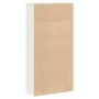 Estantería de madera de ingeniería blanca 60x24x120 cm de , Librerías y estanterías - Ref: Foro24-860418, Precio: 71,73 €, De...