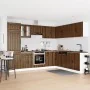 Mueble cocina Lucca roble marrón 14 pzas madera contrachapada de , Armarios de cocina - Ref: Foro24-3314988, Precio: 1,00 €, ...