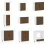 Mueble cocina Lucca roble marrón 14 pzas madera contrachapada de , Armarios de cocina - Ref: Foro24-3314988, Precio: 1,00 €, ...
