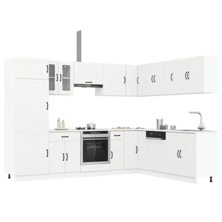 Mueble de cocina Lucca blanco 14 piezas madera contrachapada de , Armarios de cocina - Ref: Foro24-3314981, Precio: 1,00 €, D...