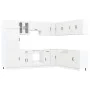 Mueble de cocina Lucca blanco 14 piezas madera contrachapada de , Armarios de cocina - Ref: Foro24-3314981, Precio: 1,00 €, D...