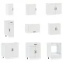 Mueble de cocina Lucca blanco 14 piezas madera contrachapada de , Armarios de cocina - Ref: Foro24-3314981, Precio: 1,00 €, D...