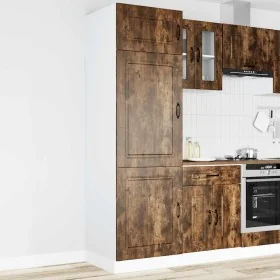 Armario de cocina Kalmar roble ahumado madera de ingeniería de , Armarios de cocina - Ref: Foro24-853632, Precio: 210,32 €, D...