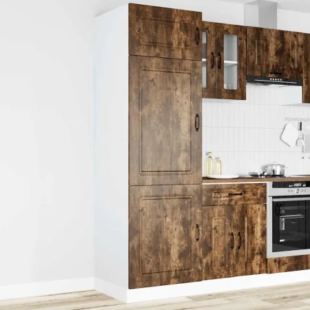 Armario de cocina Kalmar roble ahumado madera de ingeniería de , Armarios de cocina - Ref: Foro24-853632, Precio: 210,32 €, D...