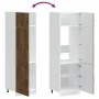 Armario de cocina Kalmar roble ahumado madera de ingeniería de , Armarios de cocina - Ref: Foro24-853632, Precio: 210,32 €, D...
