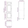 Armario de cocina Kalmar roble sonoma madera de ingeniería de , Armarios de cocina - Ref: Foro24-853630, Precio: 199,08 €, De...