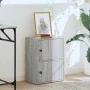 Estantería de madera de ingeniería gris sonoma 40x24x52 cm de , Librerías y estanterías - Ref: Foro24-860360, Precio: 40,34 €...