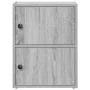 Estantería de madera de ingeniería gris sonoma 40x24x52 cm de , Librerías y estanterías - Ref: Foro24-860360, Precio: 40,34 €...