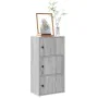 Estantería madera de ingeniería gris sonoma 40x24x77 cm de , Librerías y estanterías - Ref: Foro24-860369, Precio: 50,98 €, D...