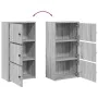 Estantería madera de ingeniería gris sonoma 40x24x77 cm de , Librerías y estanterías - Ref: Foro24-860369, Precio: 50,98 €, D...