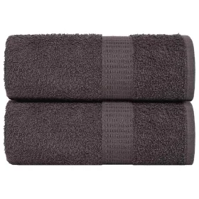 Toallas de jabón 2 uds antracita 30x30 cm 360 gsm 100% algodón de , Toallas - Ref: Foro24-136673, Precio: 11,06 €, Descuento: %