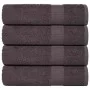 Toallas de baño 4 uds antracita 100x150 cm 360 gsm 100% algodón de , Toallas - Ref: Foro24-136690, Precio: 45,97 €, Descuento: %