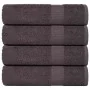 Toallas de ducha 4 uds 100% algodón antracita 70x140 cm 360 gsm de , Toallas - Ref: Foro24-136686, Precio: 41,15 €, Descuento: %