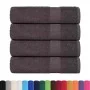 Toallas de ducha 4 uds 100% algodón antracita 70x140 cm 360 gsm de , Toallas - Ref: Foro24-136686, Precio: 41,15 €, Descuento: %