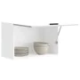 Armario de pared para cocina Porto madera de ingeniería blanca de , Armarios de cocina - Ref: Foro24-854077, Precio: 55,62 €,...