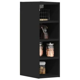 Armario colgante de cocina contrachapada negro 20x29,5x60 cm de , Armarios de cocina - Ref: Foro24-854158, Precio: 38,79 €, D...