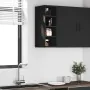 Armario colgante de cocina contrachapada negro 20x29,5x60 cm de , Armarios de cocina - Ref: Foro24-854158, Precio: 38,79 €, D...