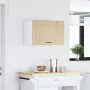 Mueble de pared cocina madera contrachapada Porto roble sonoma de , Armarios de cocina - Ref: Foro24-854080, Precio: 53,26 €,...