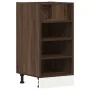 Armario de horno madera ingeniería roble ahumado 40x44,5x81,5cm de , Armarios de cocina - Ref: Foro24-854208, Precio: 62,69 €...
