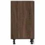 Armario de horno madera ingeniería roble ahumado 40x44,5x81,5cm de , Armarios de cocina - Ref: Foro24-854208, Precio: 62,69 €...
