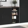 Armario inferior de cocina contrachapada negro 40x44,5x81,5 cm de , Armarios de cocina - Ref: Foro24-854203, Precio: 61,75 €,...