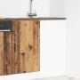 Mueble bajo de cocina porto madera vieja madera reconstituida de , Armarios de cocina - Ref: Foro24-854306, Precio: 80,24 €, ...