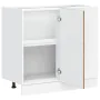 Mueble bajo de cocina porto madera vieja madera reconstituida de , Armarios de cocina - Ref: Foro24-854306, Precio: 80,24 €, ...
