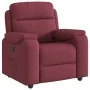 Sillón reclinable de tela rojo tinto de , Sillones - Ref: Foro24-4015683, Precio: 186,87 €, Descuento: %
