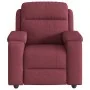 Sillón reclinable de tela rojo tinto de , Sillones - Ref: Foro24-4015683, Precio: 186,87 €, Descuento: %