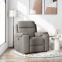 Sillón de masaje reclinable de tela gris taupé de , Sillones - Ref: Foro24-4015697, Precio: 192,11 €, Descuento: %