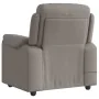 Sillón de masaje reclinable de tela gris taupé de , Sillones - Ref: Foro24-4015697, Precio: 192,11 €, Descuento: %