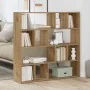 Estantería/divisor de espacios roble artisan 105x24x102 cm de , Divisores de ambientes - Ref: Foro24-855831, Precio: 90,46 €,...