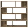 Estantería/divisor de espacios roble artisan 105x24x102 cm de , Divisores de ambientes - Ref: Foro24-855831, Precio: 90,46 €,...