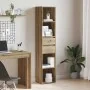Estantería de madera de ingeniería roble artisan 36x30x171 cm de , Librerías y estanterías - Ref: Foro24-856047, Precio: 88,9...