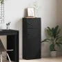 Estantería de madera de ingeniería roble negro 40x24x102 cm de , Librerías y estanterías - Ref: Foro24-860374, Precio: 69,65 ...