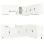Mueble cocina Kalmar blanco brillo 11 pzas madera contrachapada de , Armarios de cocina - Ref: Foro24-3314943, Precio: 753,32...