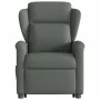 Silla de masaje reclinable de pie de tela gris oscuro de , Sillones - Ref: Foro24-3303145, Precio: 290,01 €, Descuento: %