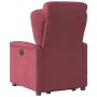 Sillón reclinable de masaje elevable tela rojo tinto de , Sillones - Ref: Foro24-3303147, Precio: 285,71 €, Descuento: %