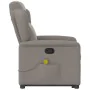 Sillón reclinable de masaje elevable tela gris taupé von , Sessel - Ref: Foro24-3303151, Preis: 288,43 €, Rabatt: %