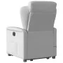 Sillón de masaje reclinable de pie de tela gris nube de , Sillones - Ref: Foro24-3303153, Precio: 290,27 €, Descuento: %