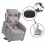 Sillón de masaje reclinable de pie de tela gris nube de , Sillones - Ref: Foro24-3303153, Precio: 290,27 €, Descuento: %