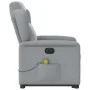 Sillón de masaje eléctrico reclinable elevable tela gris claro de , Sillones - Ref: Foro24-3303164, Precio: 339,24 €, Descuen...