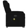 Sillón de masaje eléctrico reclinable elevable tela negro de , Sillones - Ref: Foro24-3303166, Precio: 339,24 €, Descuento: %