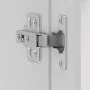 Armario pared para cocina puerta cristal Porto blanco brillante de , Armarios de cocina - Ref: Foro24-854089, Precio: 96,06 €...