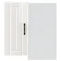 Armario de cocina de esquina pared Lucca blanca de alto brillo de , Armarios de cocina - Ref: Foro24-853859, Precio: 91,55 €,...